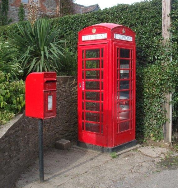 Phone box in Easthope cropped